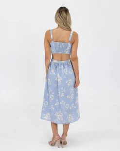 Cora Dress-Blue Flower -Twosisters The Label 0L8A8471 Enhanced NR