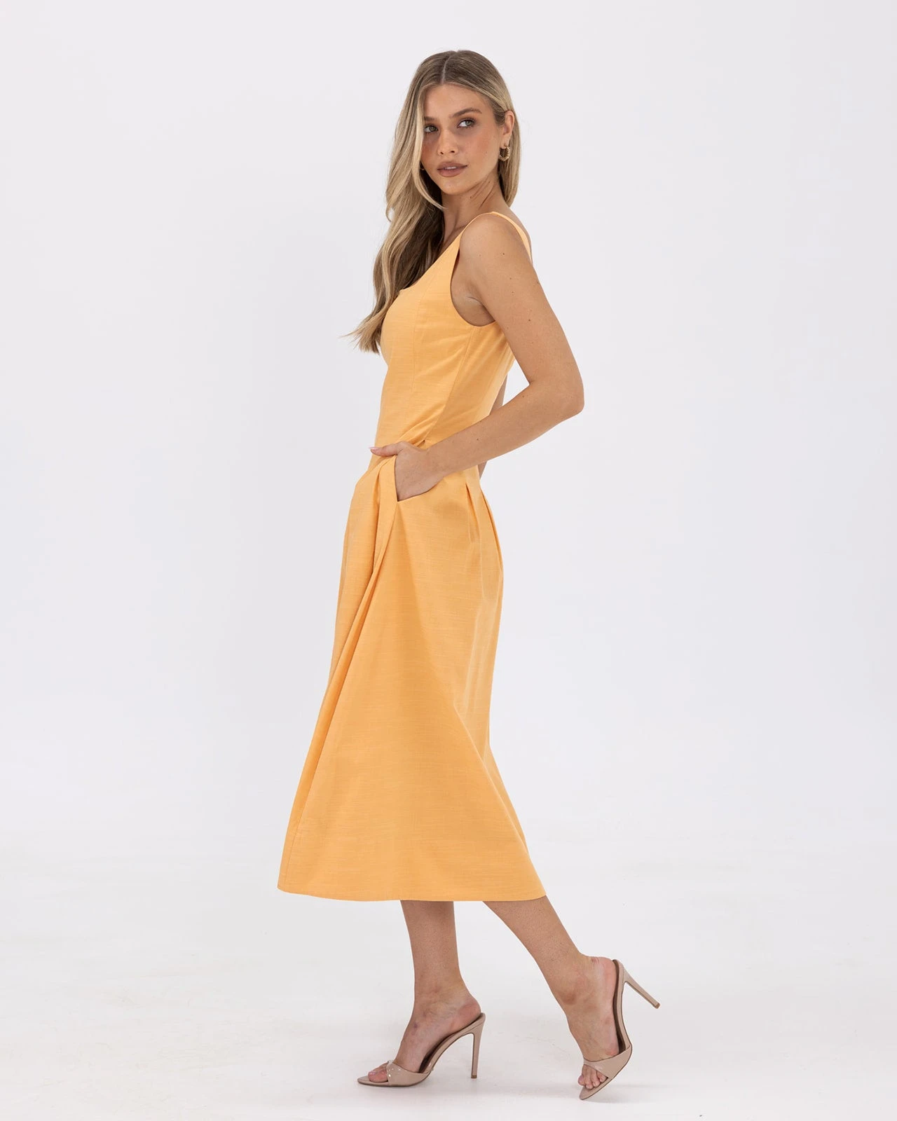 Paisley Dress-Yellow 7 Paisley Dress-Yellow - Image 7