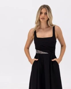 Jade Dress-Black 16 Jade Dress-Black -Twosisters The Label 0L8A9157 Enhanced NR