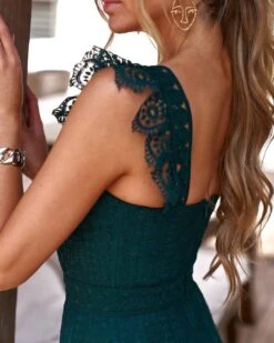 Giselle Dress - Emerald Green 9 Giselle Dress - Emerald Green -Twosisters The Label 18085