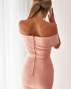 Brienne Dress - Blush 10 Brienne Dress - Blush -Twosisters The Label 2020 04 06 TWOSISTERS THE LABEL BRIENNE DRESS BLUSH 05