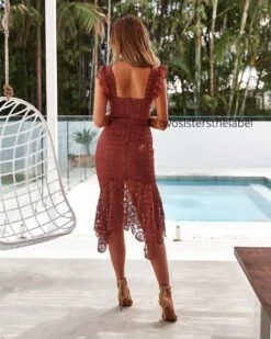 Giselle Dress - Mauve 9 Giselle Dress - Mauve -Twosisters The Label 21599