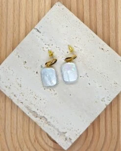Alternative view of Arian Earring-Pearl