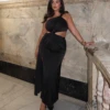 Iris Dress- Black