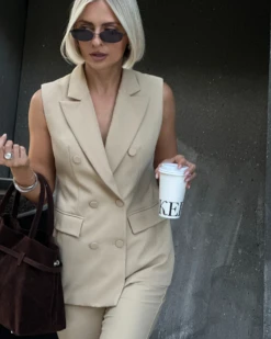 Tania Top-Beige