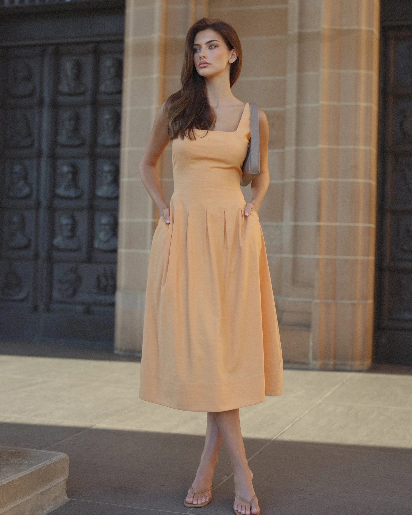 Paisley Dress-Yellow 9 Paisley Dress-Yellow - Image 9