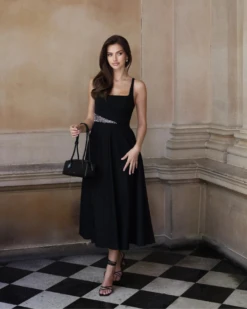 Jade Dress-Black