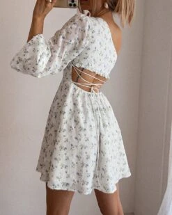 Earleen Dress-White