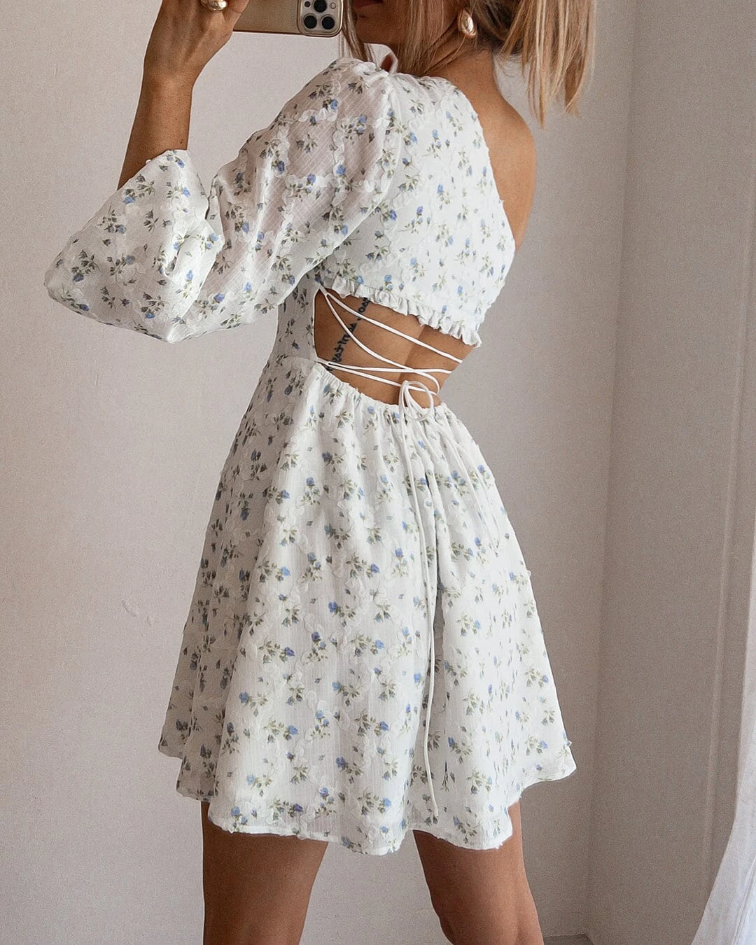 Earleen Dress-White 1 Earleen Dress-White
