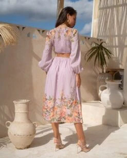 Ellie Dress - Purple Print 10 Ellie Dress - Purple Print -Twosisters The Label Ecomm 0001s 0002 TS894 PP EllieDress PurplePrint 004