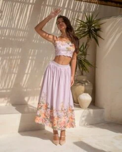 Rita Set - Purple Print