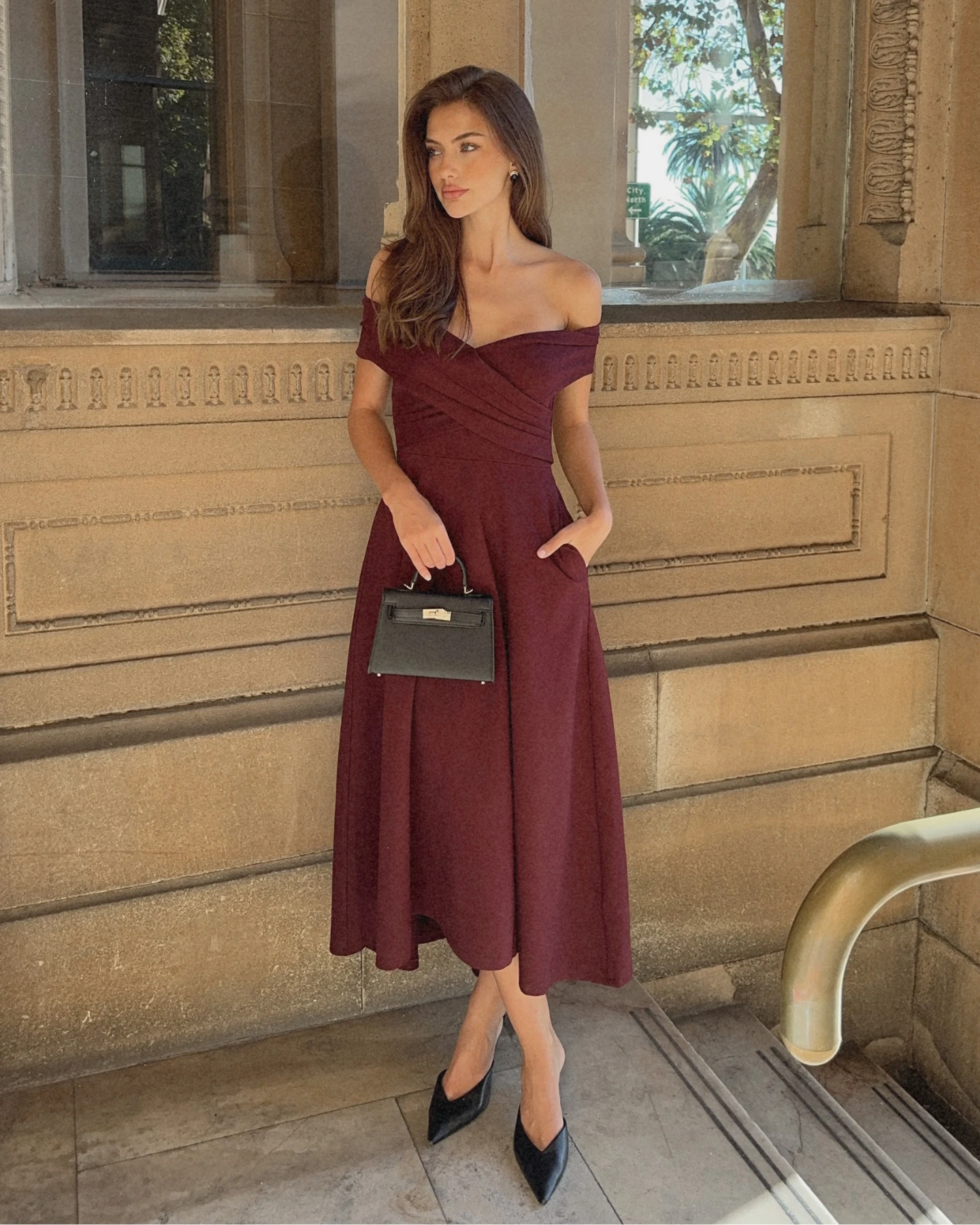 Belina Dress-Mahogany 1 Belina Dress-Mahogany