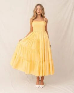 Teena Dress-Yellow 11 Teena Dress-Yellow -Twosisters The Label KRU3875 copy 9dd4d888 2cf9 4edd 8a5d c81e925497e3