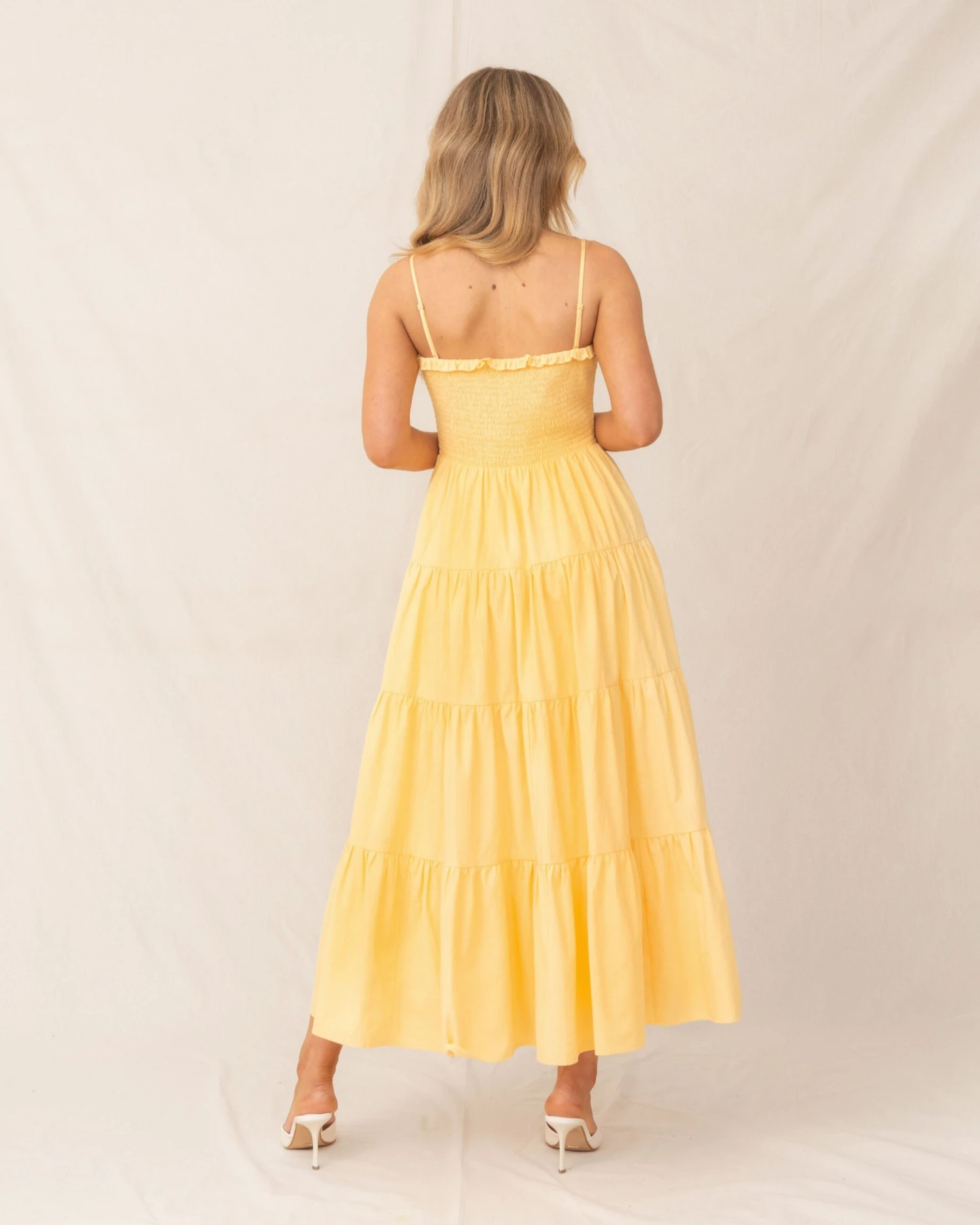 Teena Dress-Yellow 7 Teena Dress-Yellow - Image 7