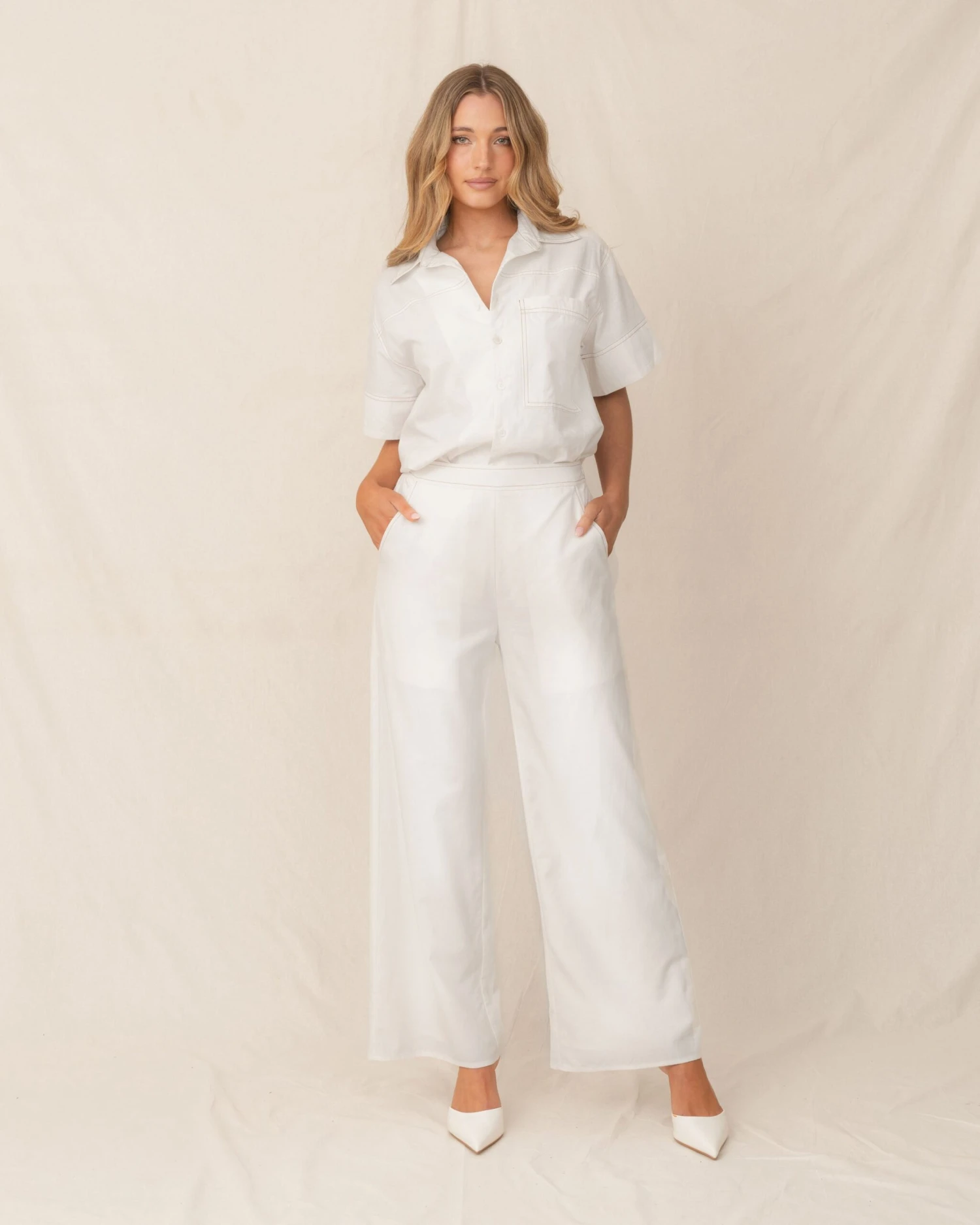 Kate Top-White 4 Kate Top-White - Image 4