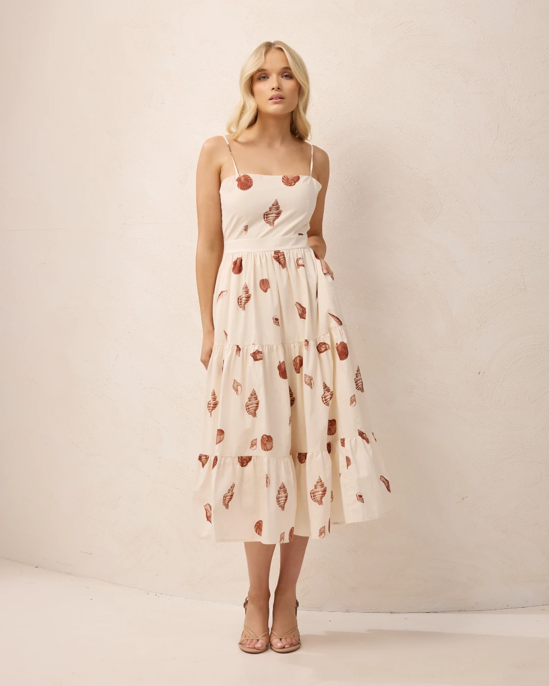 Kylie Dress-Brown Print 7 Kylie Dress-Brown Print - Image 7