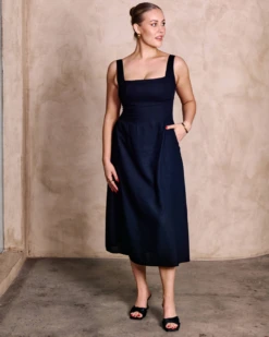Alternative view of Bennie Dress-Black