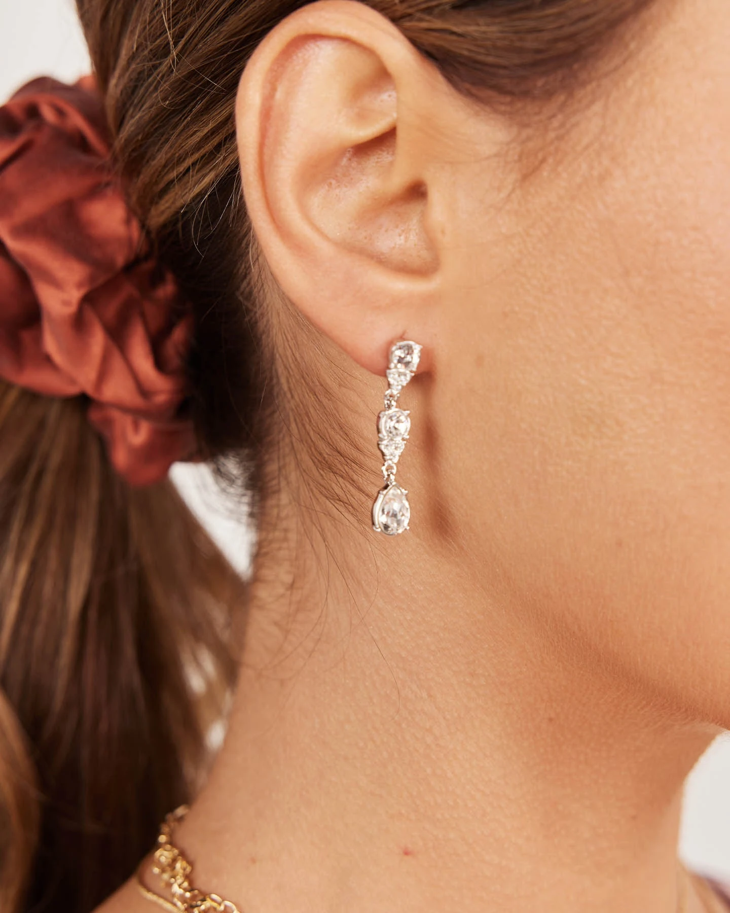 Saphira Earrings - Silver 1 Saphira Earrings - Silver