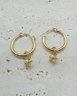 Star Charm-Gold 9 Star Charm-Gold -Twosisters The Label Star Charm Gold 005