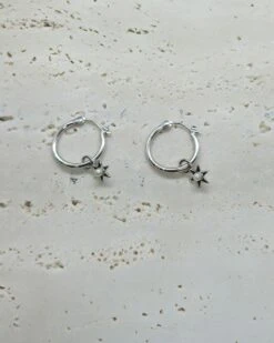 Alternative view of Star Charm-Silver