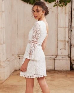 Alternative view of Elysian Dress - White