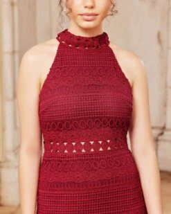 Alternative view of Rivers Midi Dress - Red