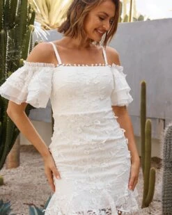 Alternative view of Beatrice Dress - White