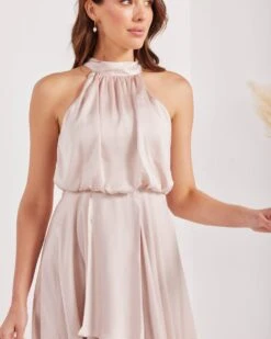 Kat Dress-Champagne -Twosisters The Label TS568 Champagne Twosisters The Label Kat Dress Champagne 04