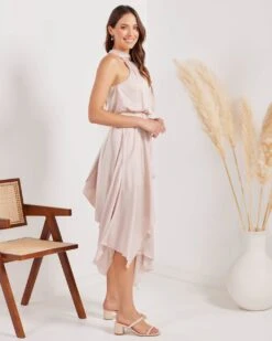 Kat Dress-Champagne -Twosisters The Label TS568 Champagne Twosisters The Label Kat Dress Champagne 05