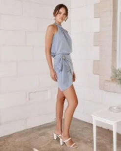 Alternative view of Nola Set - Periwinkle
