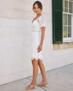 Alternative view of Ellington Lace Dress - White