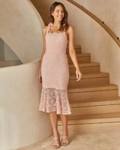 Reneylla Dress - Light Pink