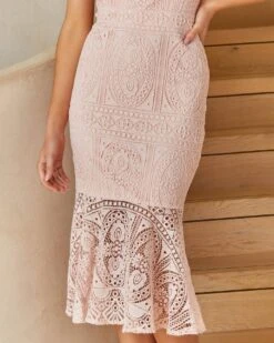Reneylla Dress - Light Pink 10 Reneylla Dress - Light Pink -Twosisters The Label TS611 TWOSISTERS THE LABEL RENEYLLA DRESS LIGHT PINK 05