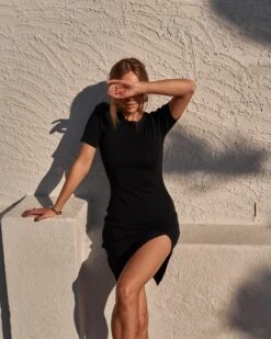 Alternative view of Nadia Dress - Black