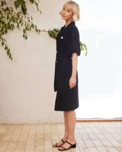 Alternative view of Calista Dress - Black