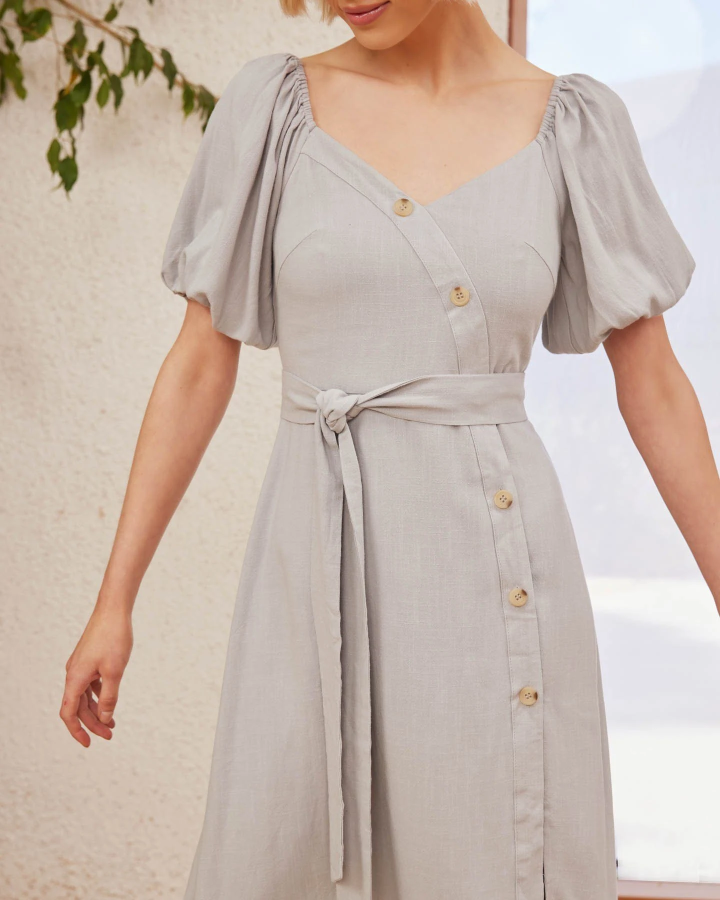 Petra Dress - Grey 3 Petra Dress - Grey - Image 3