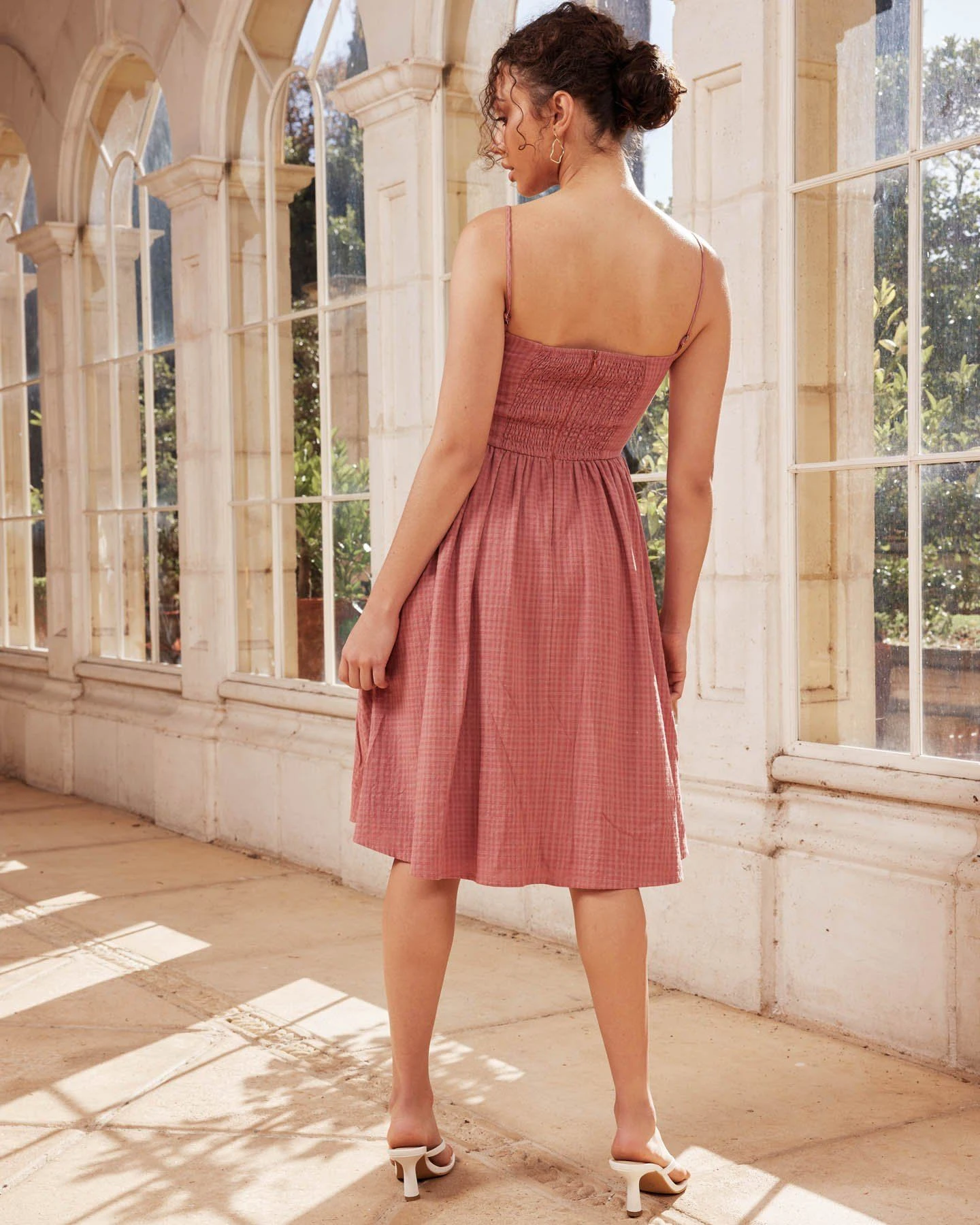 Oasis Dress - Mauve 5 Oasis Dress - Mauve - Image 5