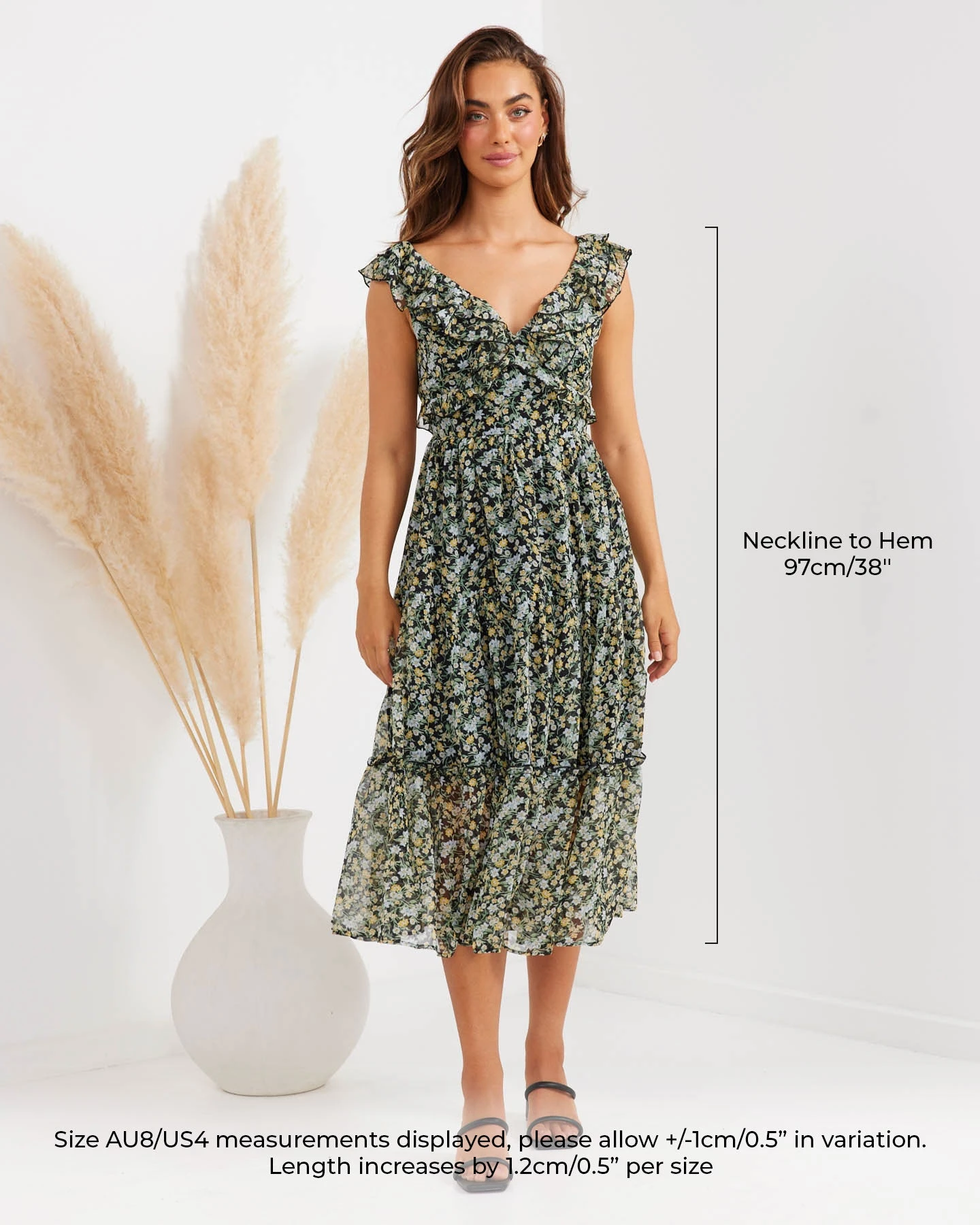Laurel Dress - White Floral 7 Laurel Dress - White Floral - Image 7