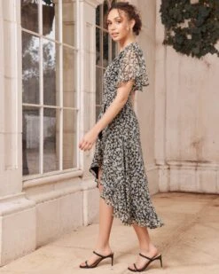 Alternative view of Arkansas Dress - Green Floral