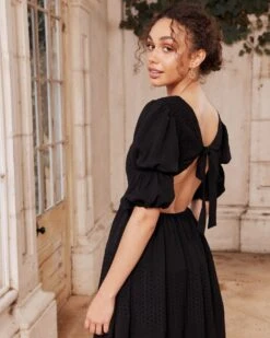 Alternative view of Irene Dress - Black