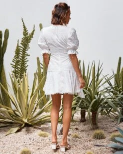 Alternative view of Maxine Dress - White
