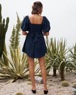 Alternative view of Rowen Dress - Navy