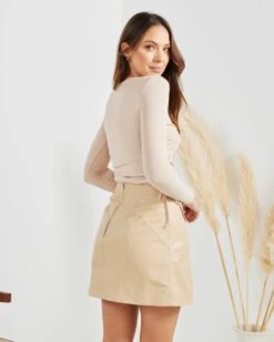 Alternative view of Jora Top-Beige