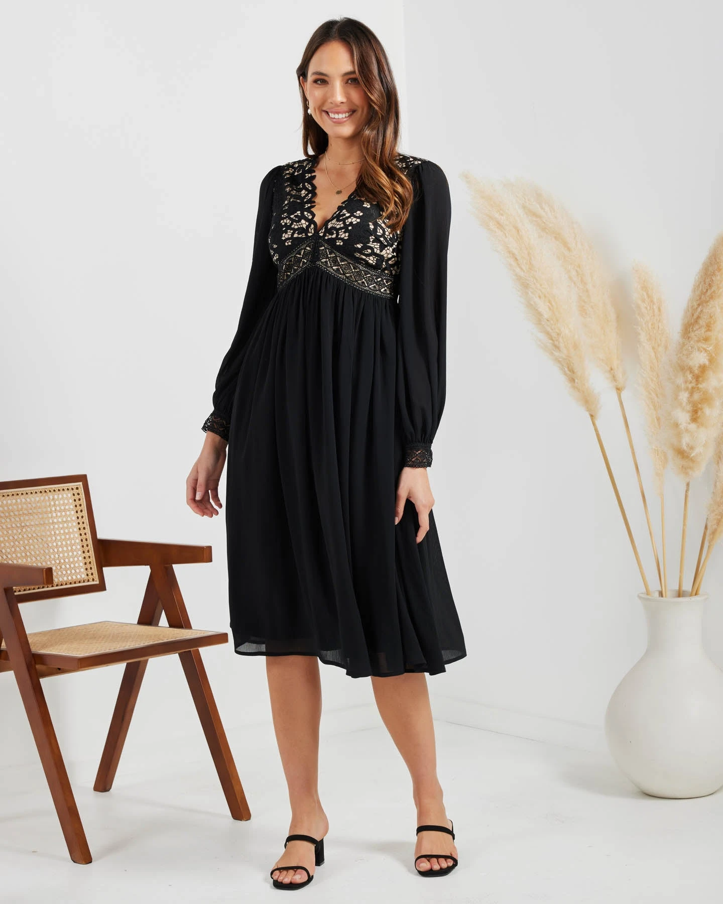 Colada Dress-Black 3 Colada Dress-Black - Image 3