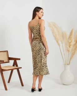 Alternative view of Leo Silk Dress-Leo