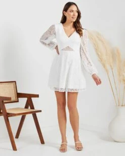 Tumi Dress-White