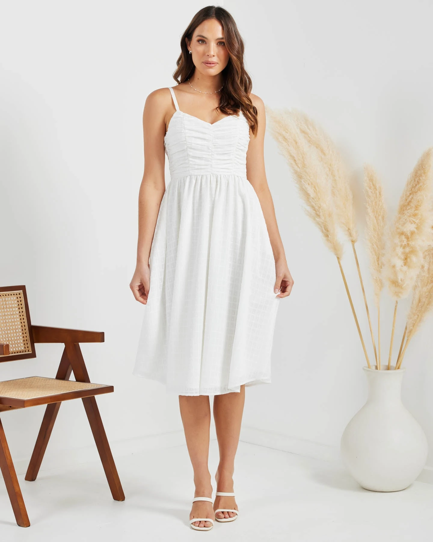 Tunisa Dress-White 1 Tunisa Dress-White