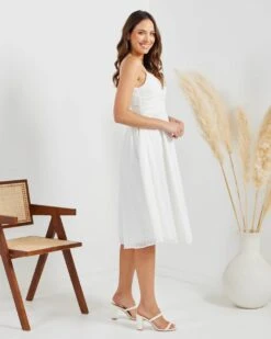 Tunisa Dress-White 10 Tunisa Dress-White -Twosisters The Label TS757 W Twosistersthelabel Tunisa Dress White 05