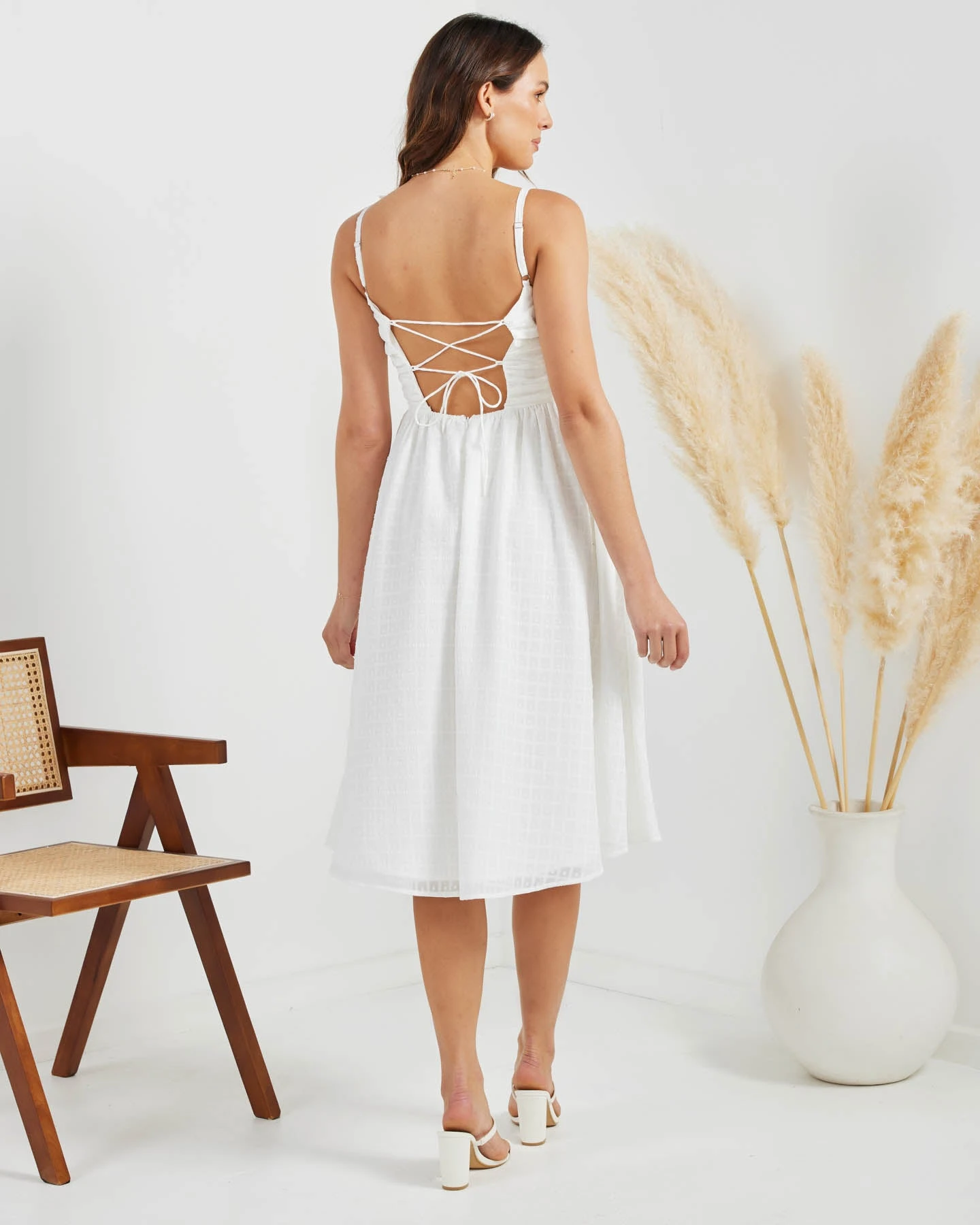 Tunisa Dress-White 2 Tunisa Dress-White - Image 2