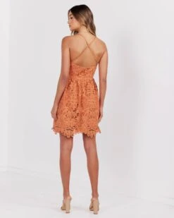 Alternative view of Emerson Dress-Orange